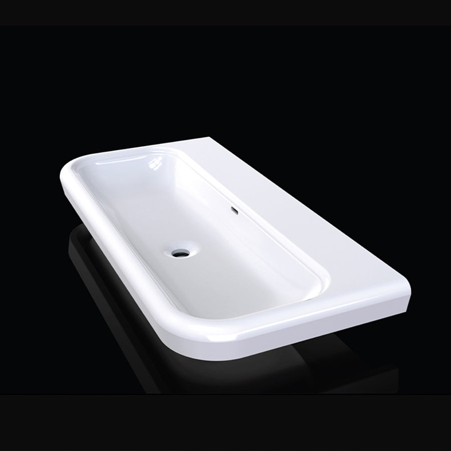 Lario 100 Solo Inset Basin