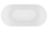 Elisi Freestanding Bath with Integrated Overflow