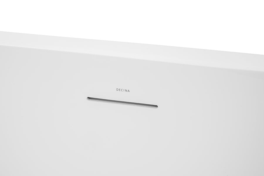 Elisi Freestanding Bath with Integrated Overflow