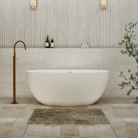 Egg Shell Freestanding Bath