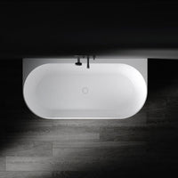 Eleni Back To Wall Stone Bath