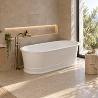 Elif Freestanding Oval Stone Bath