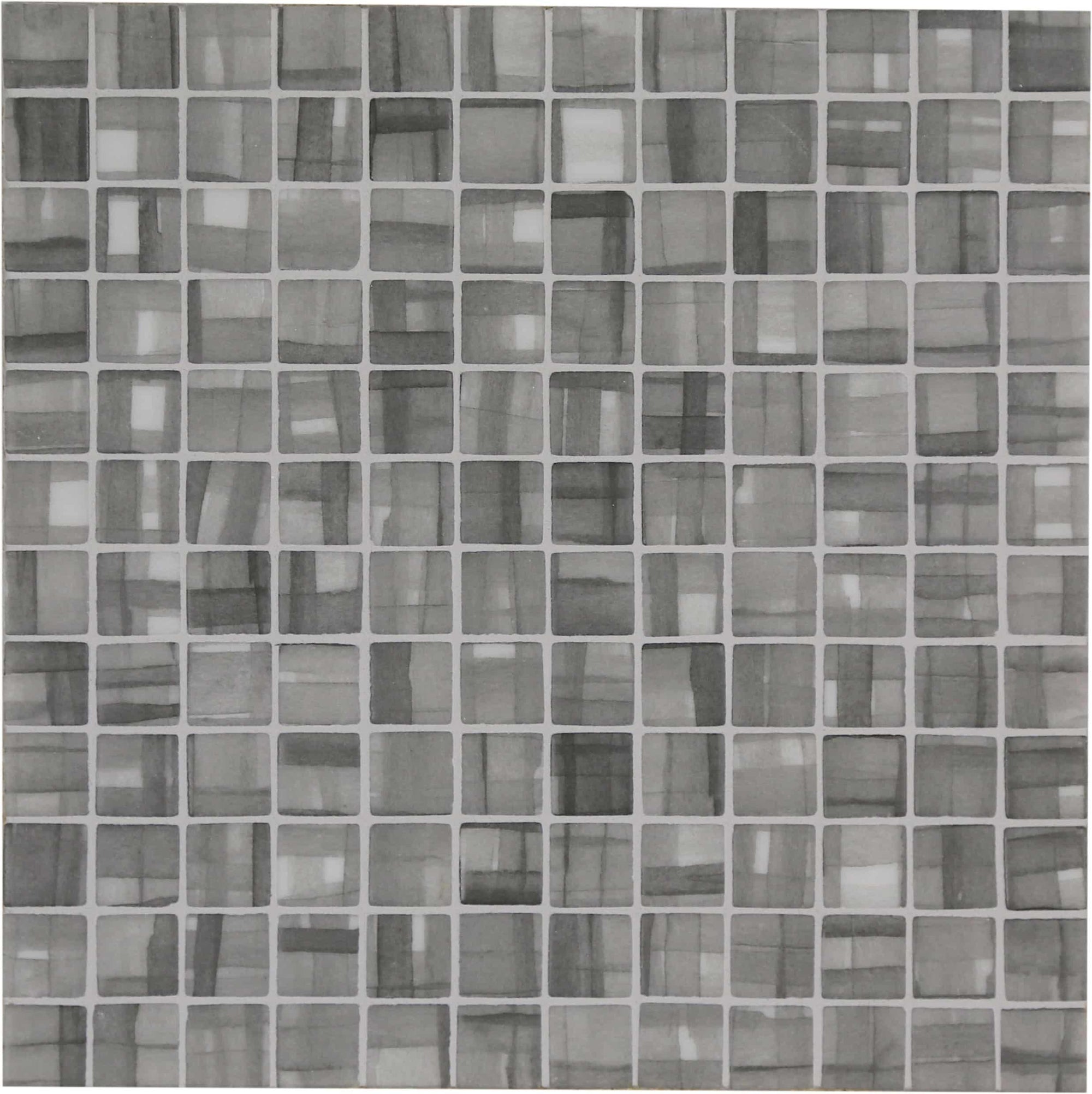 Aquarelle Stripes Mosaic Pool Tile