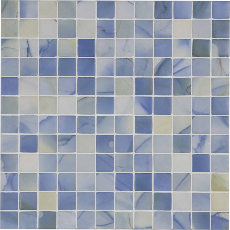 Aquarelle Washes Mosaic Pool Tile