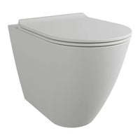 Link Wall Faced Pan including Slim Soft Close Seat Go Clean
