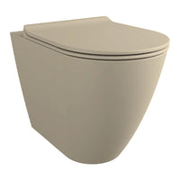 Link Wall Faced Pan including Slim Soft Close Seat Go Clean