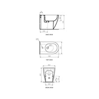 Link Wall Faced Bidet