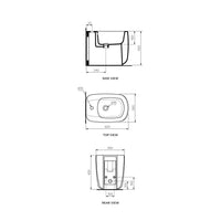Mono Wall Faced Bidet