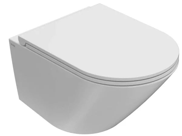 Forty3 SENZABRIDA® Wall Hung Pan & Soft Close Seat