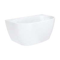 Keeto Back-To-Wall Acrylic Bath