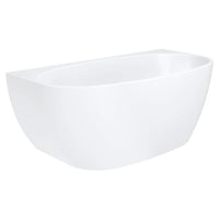 Keeto Back-To-Wall Acrylic Bath