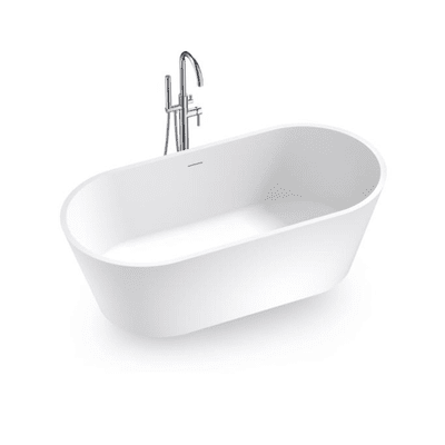 Studio Oval Cast Stone Freestanding Bath