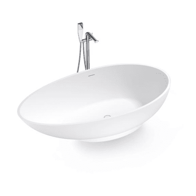 Tempo 1780 Oval Cast Stone Freestanding Bath