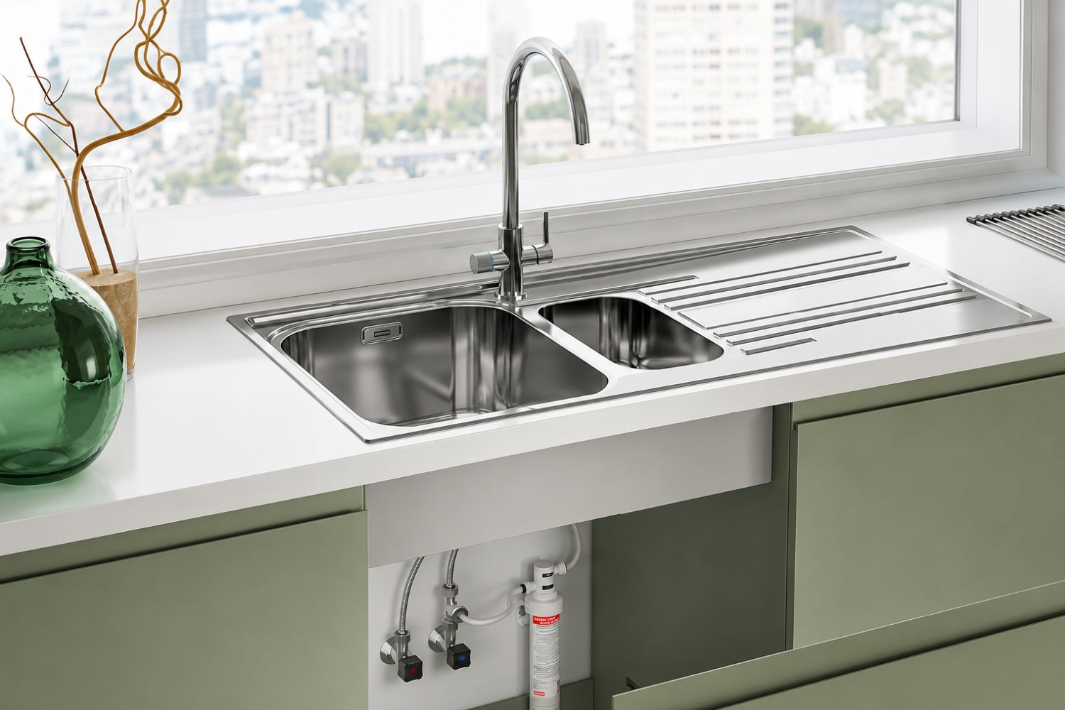 Filter Systems with Mixer
