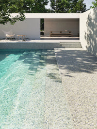 Aquarelle Fluid Mosaic Pool Tile