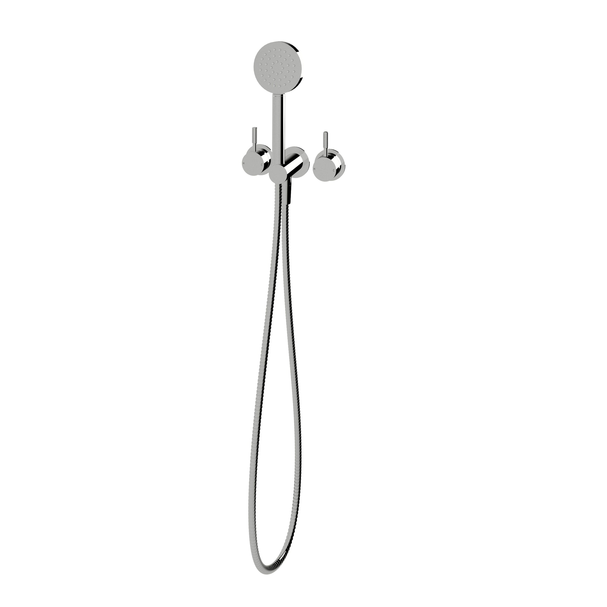 Sussex Virgo Shower Mixer System - Fluted