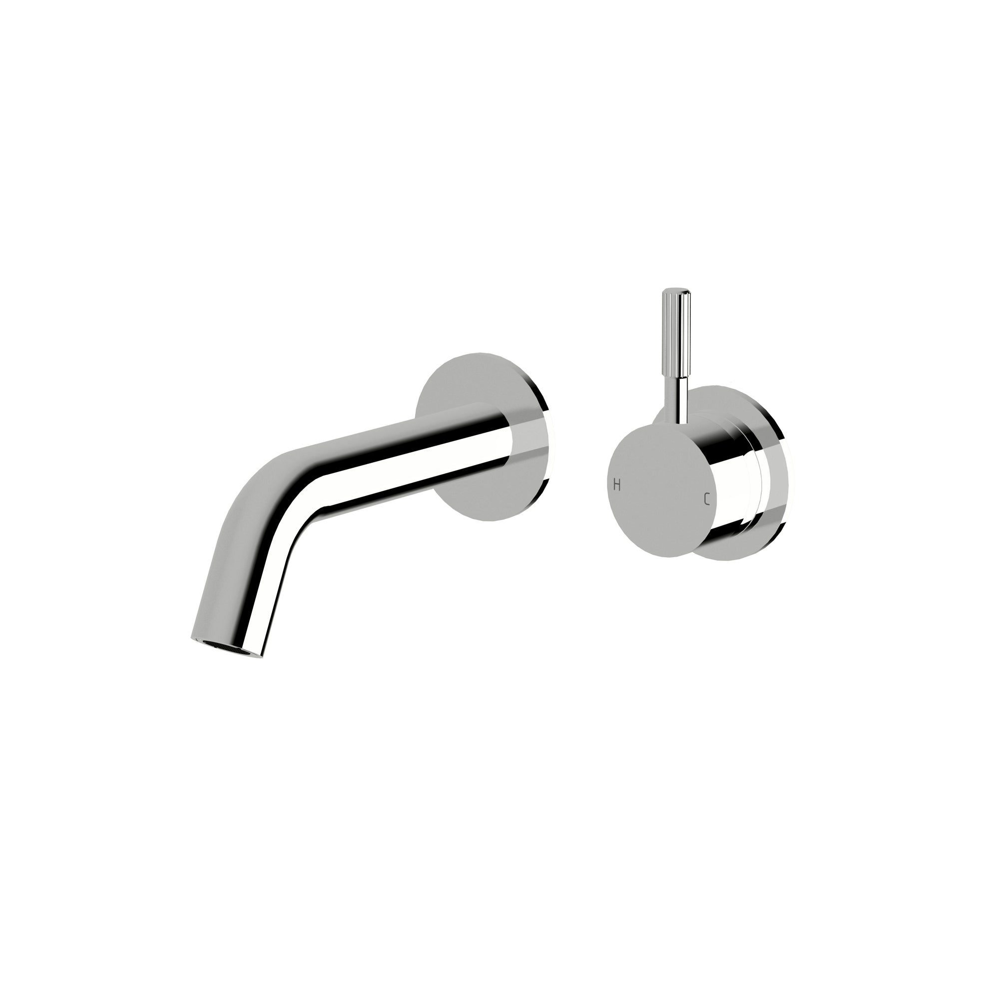 Sussex Virgo Wall Basin/Bath Mixer Outlet System 150mm -Fluted