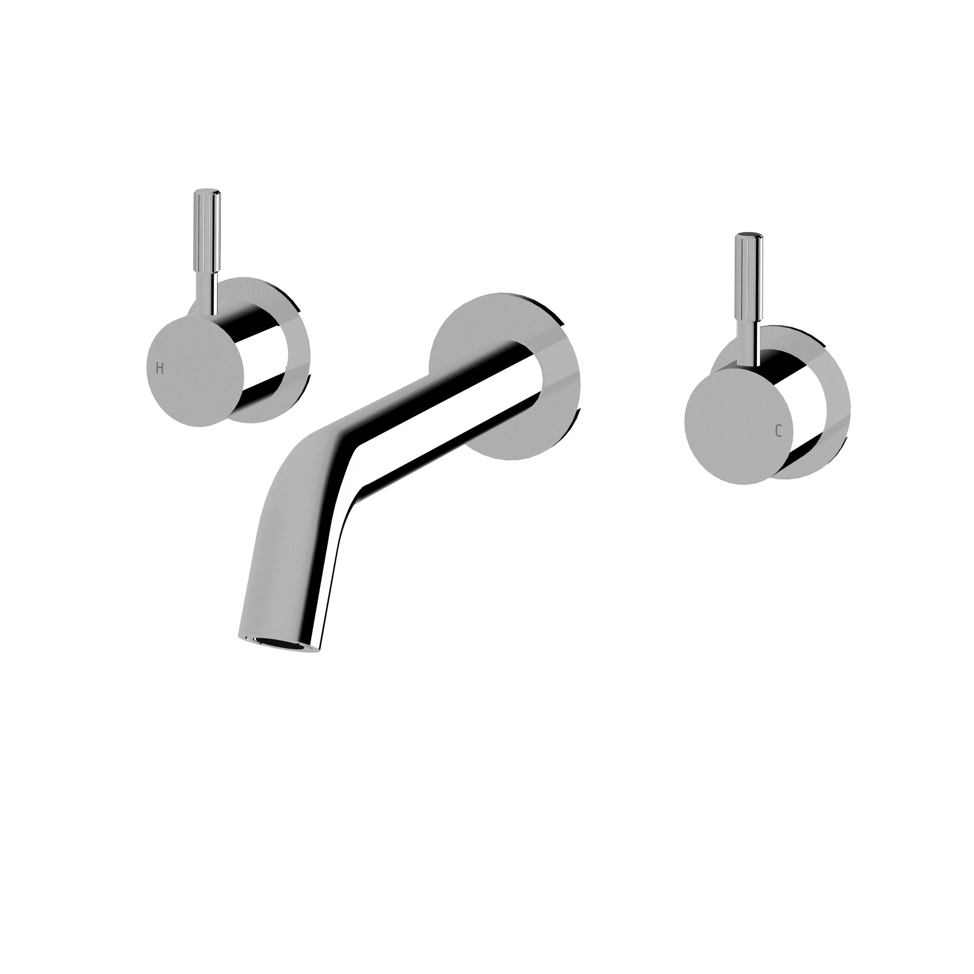 Sussex Virgo Wall Basin/Bath Set 200mm - Fluted