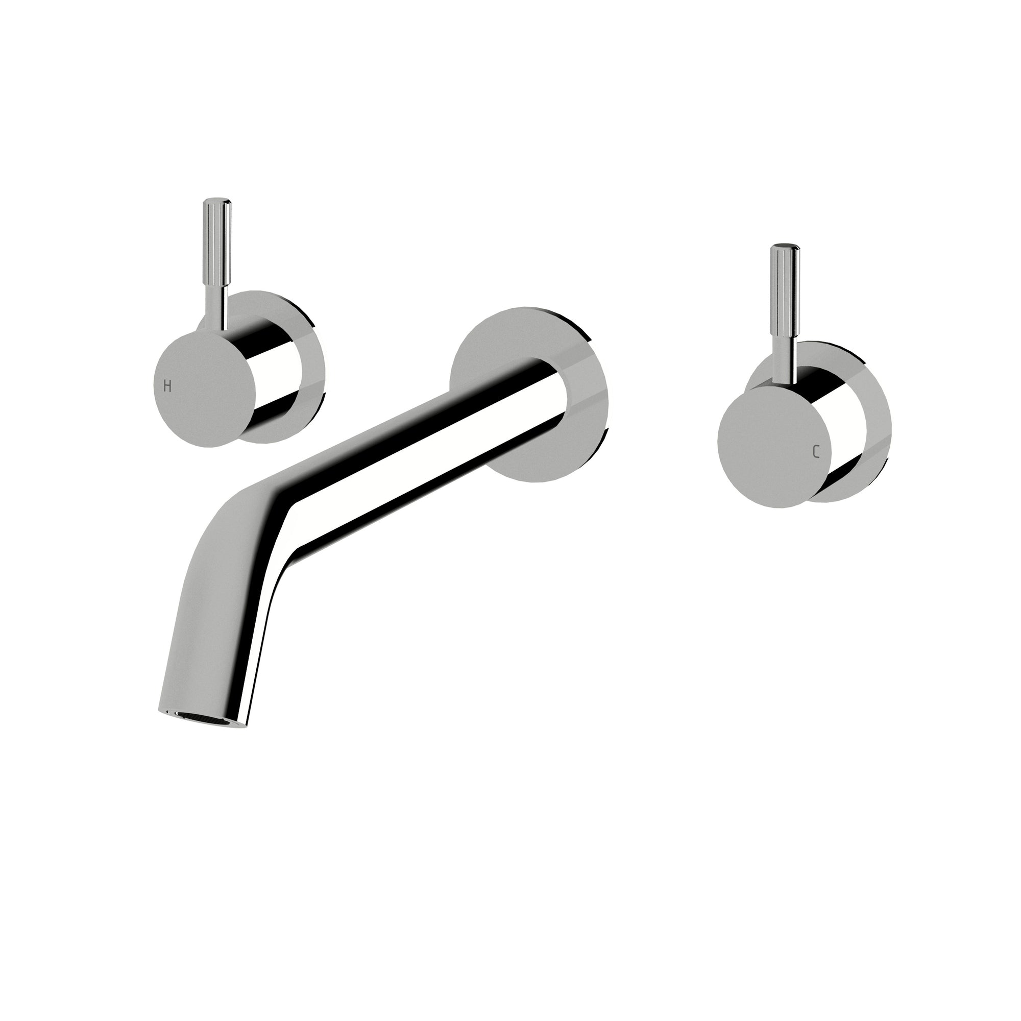 Sussex Virgo Wall Basin/Bath Set 250mm -Fluted