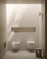 Genesis Compact SENZABRIDA® Wall Hung Pan & Soft Close Seat