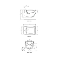Hi Line Wall Hung Bidet