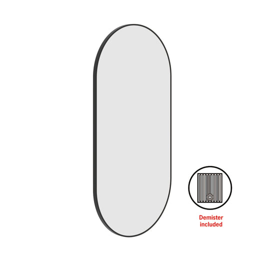 Havana Pill Framed Mirror with Demister