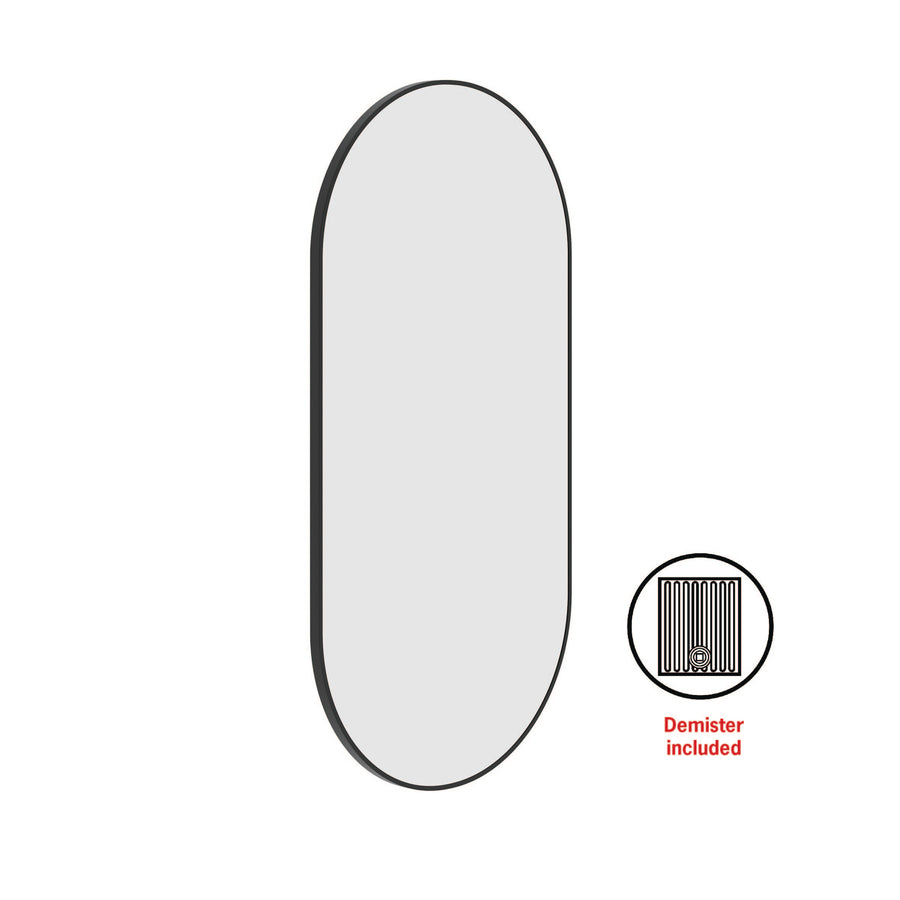 Havana Pill Framed Mirror with Demister