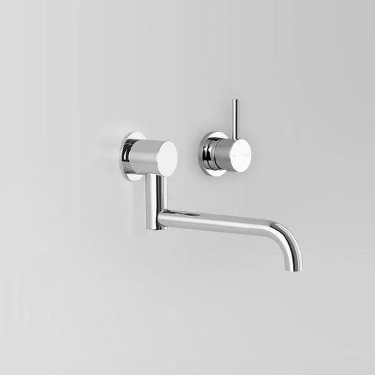 Icon Wall Set With Underslung Swivel Spout & Mixer