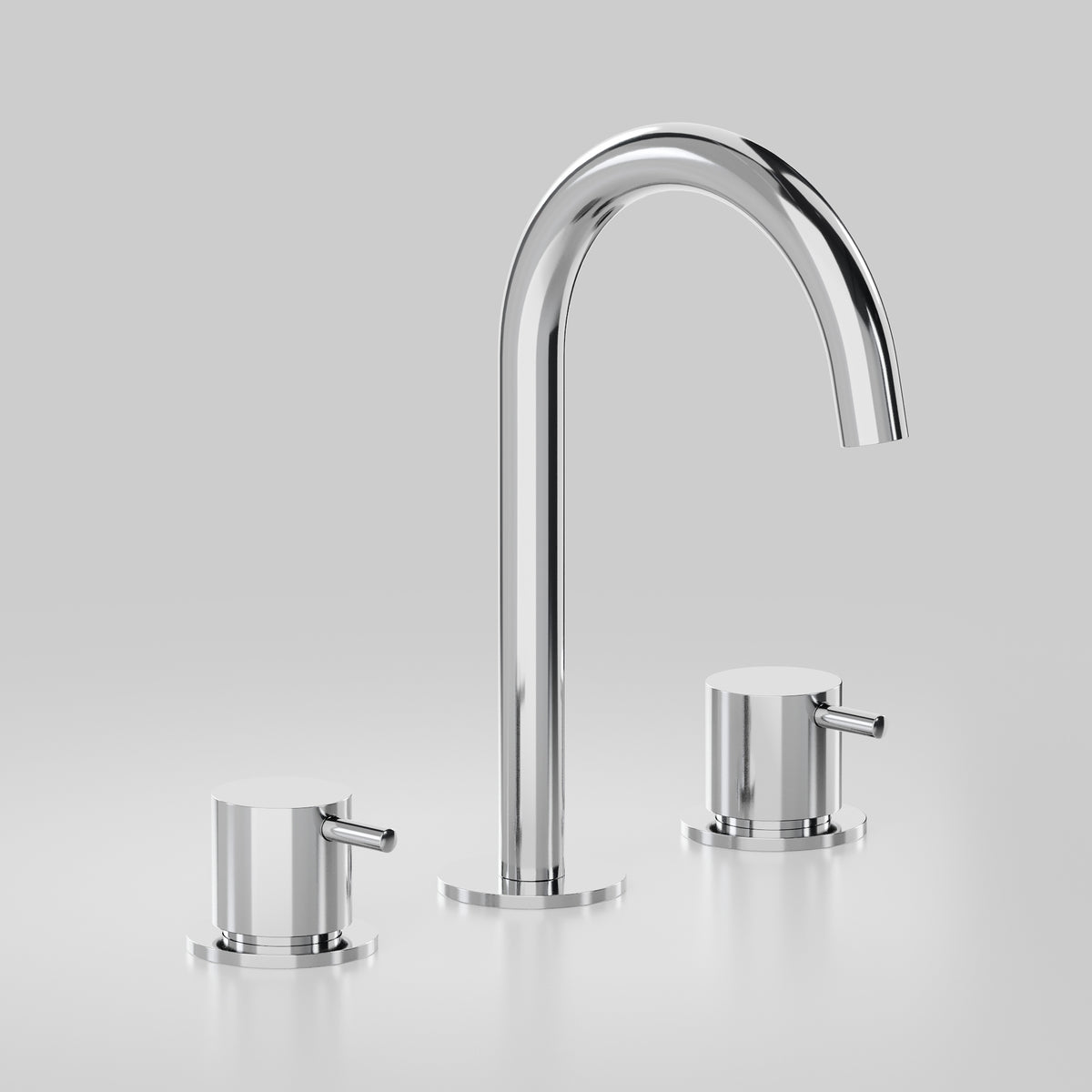 Icon Axial Basin Set with Swivel Spout