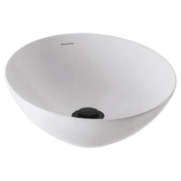 Venezia Round Countertop Bowl With Chrome Pop-up Waste