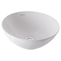 Venezia Round Countertop Bowl With Chrome Pop-up Waste