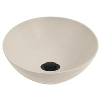 Venezia Round Countertop Bowl With Chrome Pop-up Waste