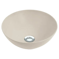 Venezia Round Countertop Bowl With Chrome Pop-up Waste