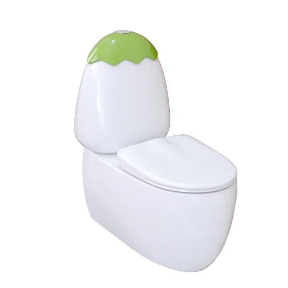 Egg Junior II Back To Wall Toilet Suite for Children
