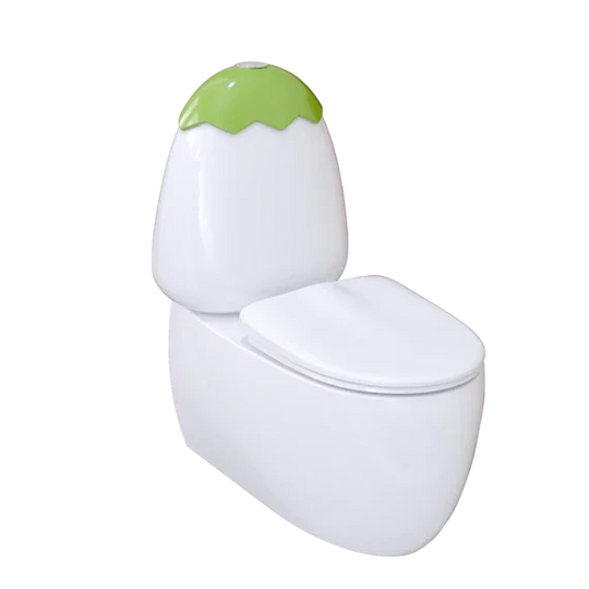 Egg Junior II Back To Wall Toilet Suite for Children
