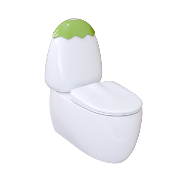 Egg Junior II Back To Wall Toilet Suite for Children