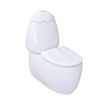 Egg Junior II Back To Wall Toilet Suite for Children