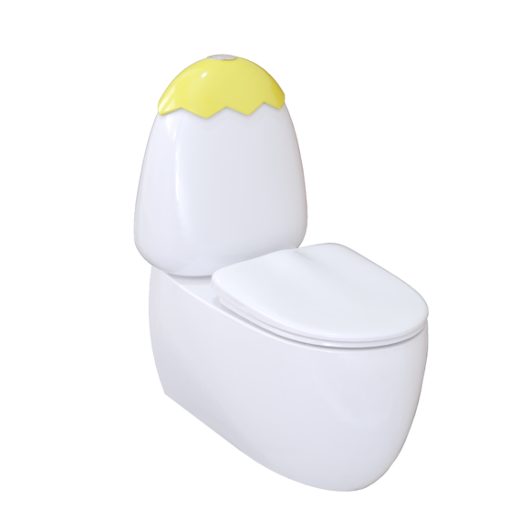 Egg Junior II Back To Wall Toilet Suite for Children