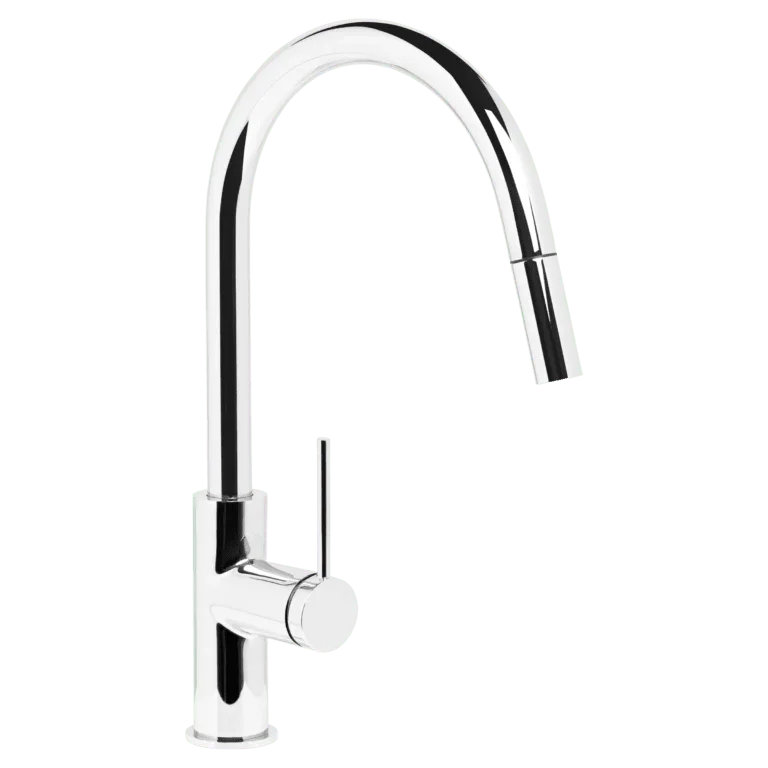 Venezia Gooseneck Pull Out Sink Mixer