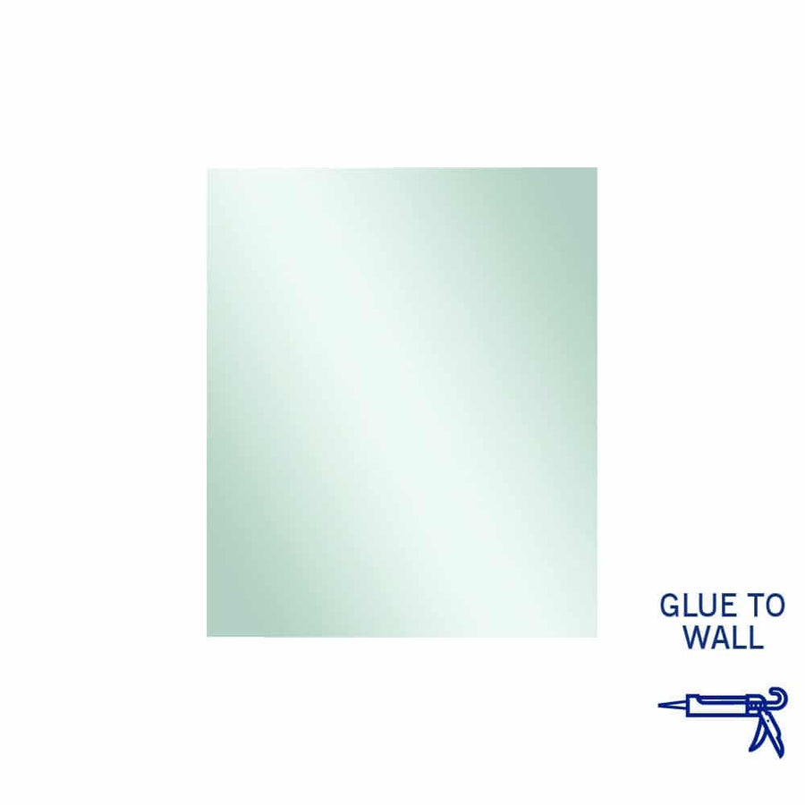 Jackson Square Polished Edge Mirror with Demister