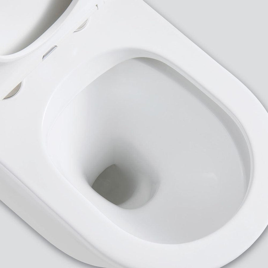 Isabella Wall-Faced Toilet Suite with Slim Seat