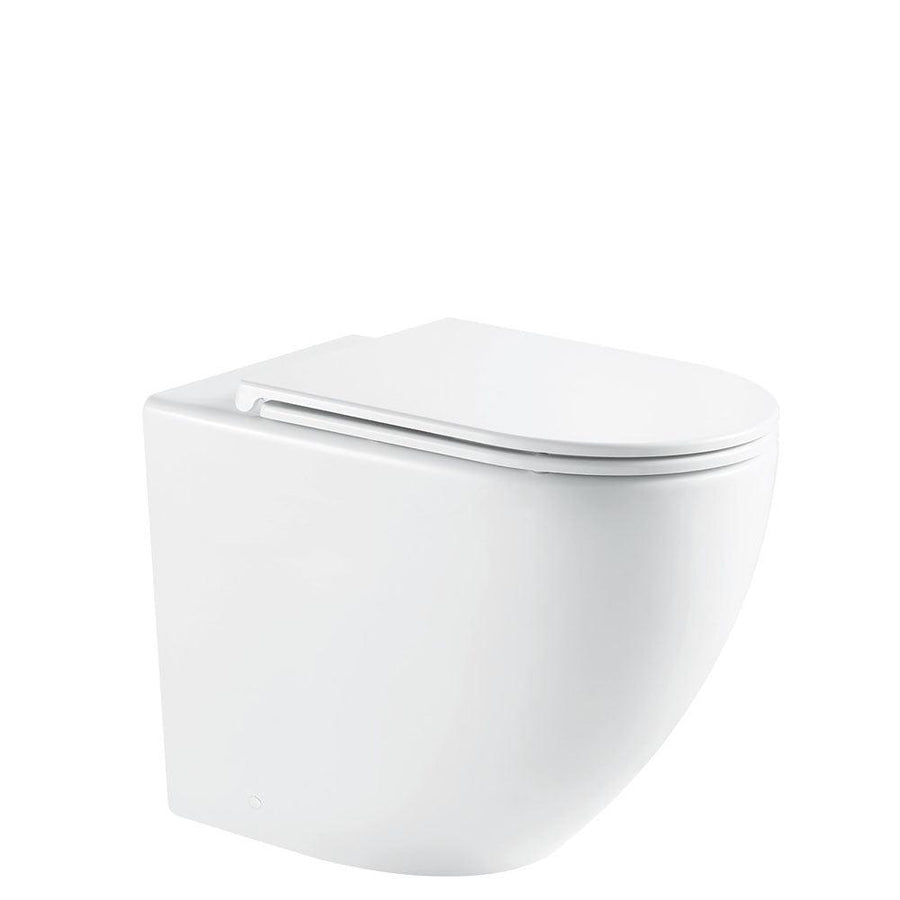 Alix Ambulant Wall-Faced Toilet Suite with Slim Seat