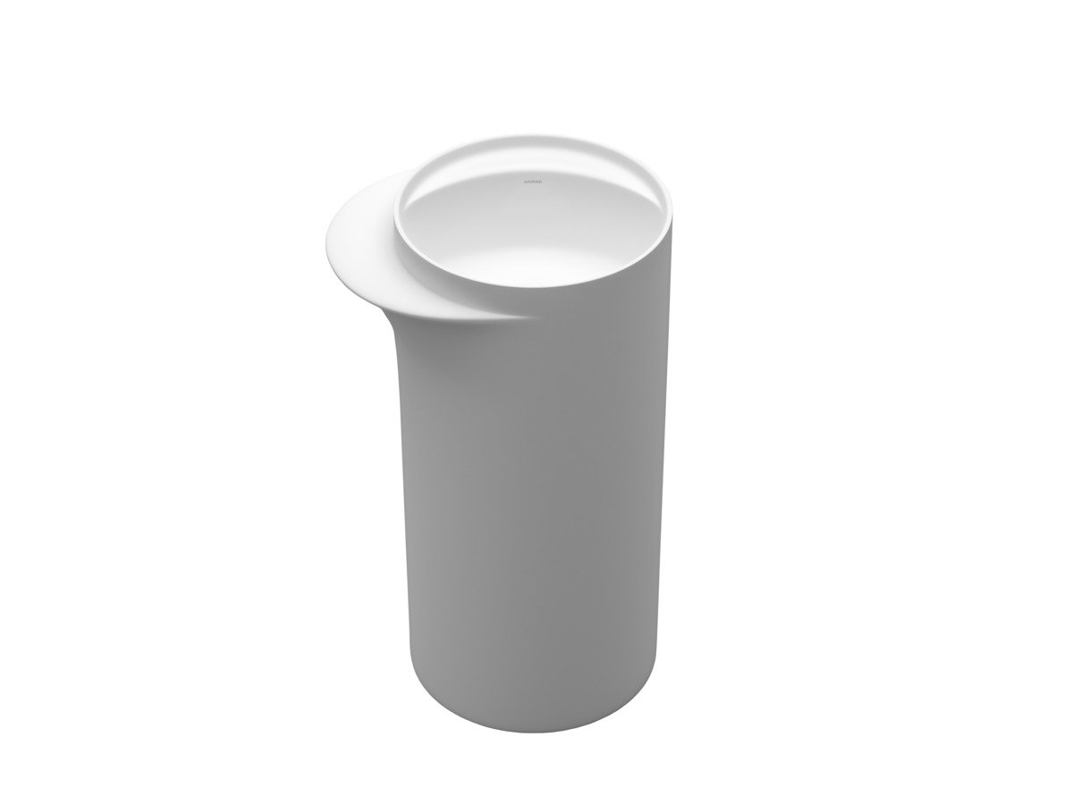Crescent Mineral Stone Freestanding Basin