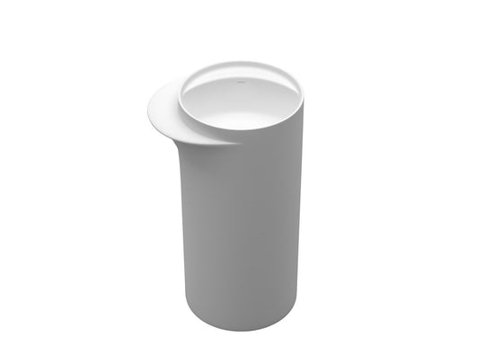 Crescent Mineral Stone Freestanding Basin