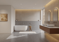 Nest Mineral Stone Corner Bath