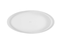 Crescent Oval Mineral Stone Freestanding Bath