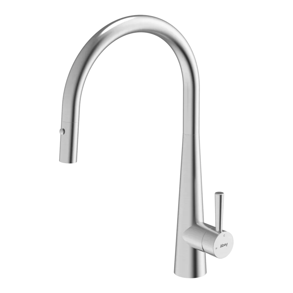 316 Gooseneck Pull Out Dual Spray Function Kitchen Mixer