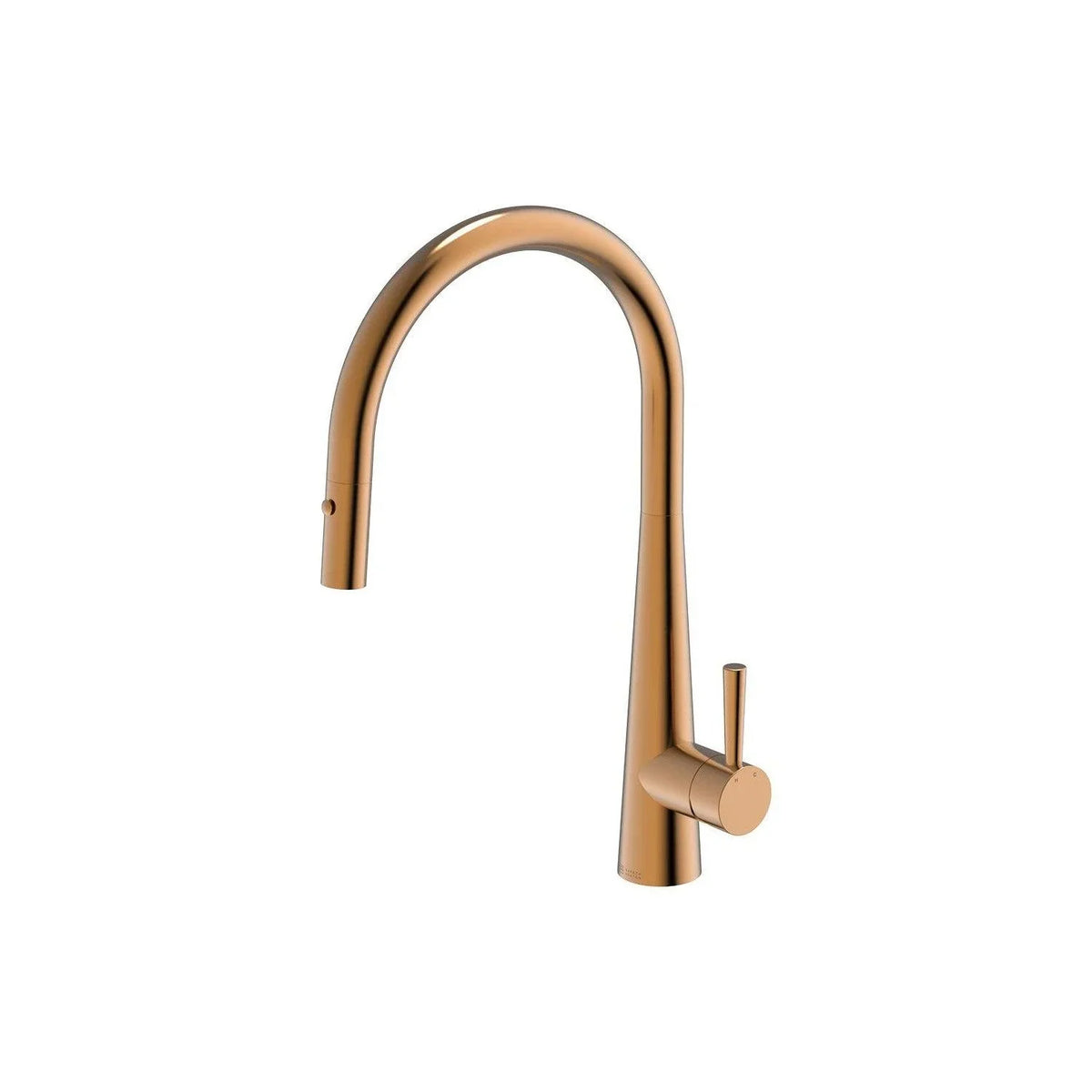 304 Gooseneck Pull Out Kitchen Mixer with Dual Spray Function