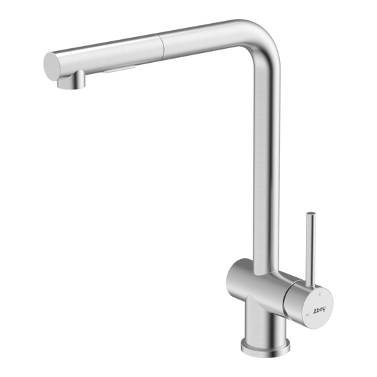 316 Squareneck Pull Out Stainless Steel Kitchen Mixer