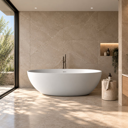 Karolina Freestanding Stone Bath